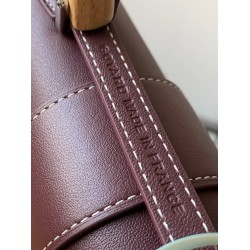 Goyard Saigon Souple Mini Bag Burgundy GOBS3137