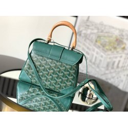 Goyard Saigon Souple Mini Bag Green GOBS3138