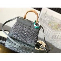 Goyard Saigon Souple Mini Bag Grey GOBS3139