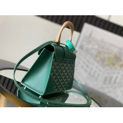 Goyard Saigon Structure Mini Bag Green GOBS3151