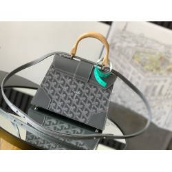 Goyard Saigon Structure Mini Bag Grey GOBS3152