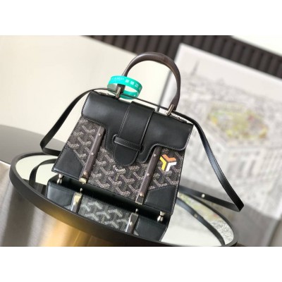 Goyard Saigon Structure Mini Bag Limited Edition Black GOBS3153