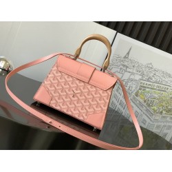 Goyard Saigon Structure Mini Bag Pink GOBS3156