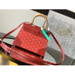 Goyard Saigon Structure Mini Bag Red GOBS3157