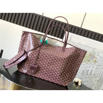 Goyard Saint Louis GM Bag Burgundy GOBS3247