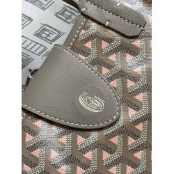 Goyard Saint Louis Goyardine Claire Voie PM Bag Powder Pink GOBS3256