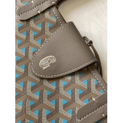 Goyard Saint Louis Goyardine Claire Voie PM Bag Turquoise GOBS3257