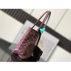 Goyard Saint Louis Mini Bag Burgundy GOBS3162