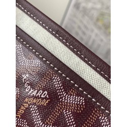 Goyard Saint Louis Mini Bag Burgundy GOBS3162