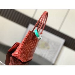 Goyard Saint Louis Mini Bag Red GOBS3167