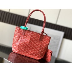 Goyard Saint Louis Mini Bag Red GOBS3167