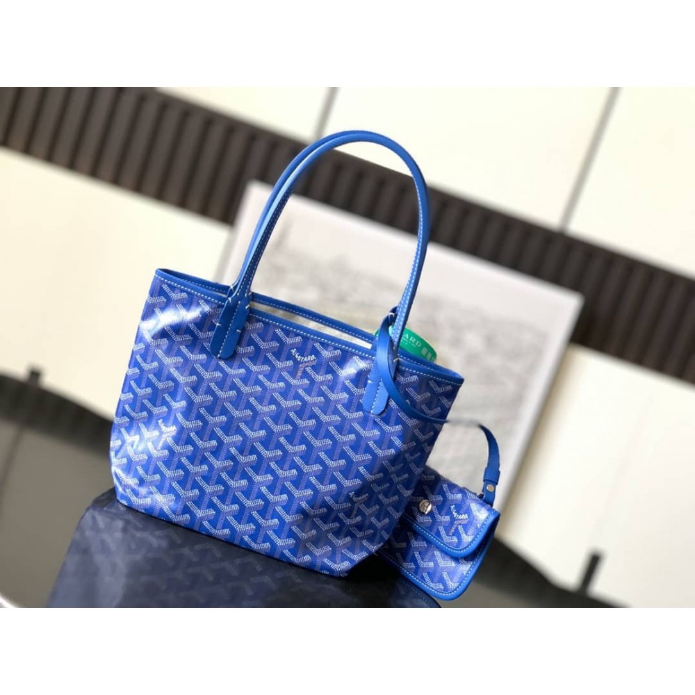 Goyard Saint Louis Mini Bag Sky Blue GOBS3168