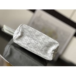 Goyard Saint Louis Mini Bag White GOBS3169