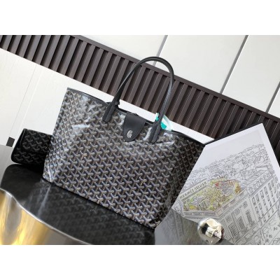 Goyard Saint Louis PM Bag Black GOBS3258