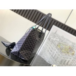 Goyard Saint Louis PM Bag Navy Blue GOBS3265