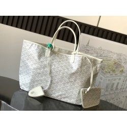 Goyard Saint Louis PM Bag White GOBS3269