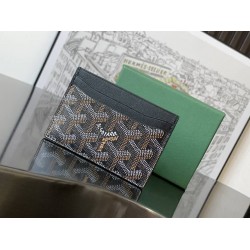 Goyard Saint-Sulpice Card Wallet Black GOBS3517