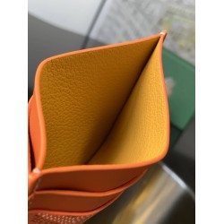 Goyard Saint-Sulpice Card Wallet Orange GOBS3523