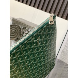 Goyard Senat GM Pouch Green GOBS3216