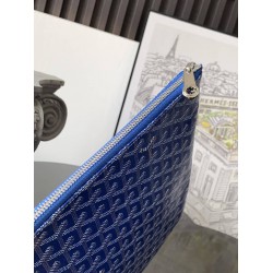 Goyard Senat GM Pouch Sky Blue GOBS3220