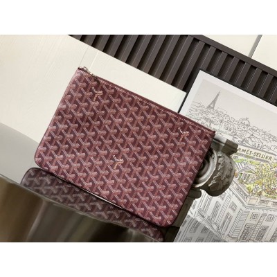 Goyard Senat MM Pouch Burgundy GOBS3224