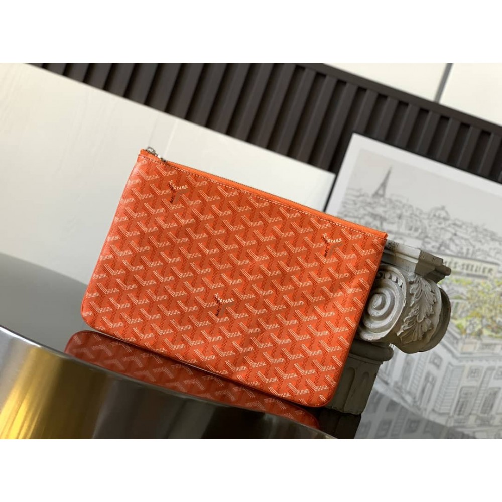 Goyard Senat MM Pouch Orange GOBS3228