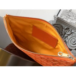 Goyard Senat MM Pouch Orange GOBS3228