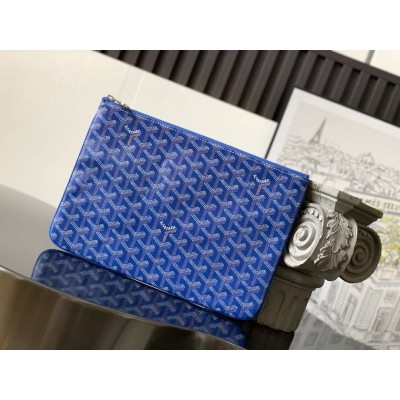 Goyard Senat MM Pouch Sky Blue GOBS3229