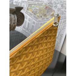 Goyard Senat MM Pouch Yellow GOBS3231