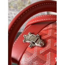 Goyard The Alto Hatbox Trunk Bag Red GOBS3440