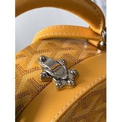 Goyard The Alto Hatbox Trunk Bag Yellow GOBS3443