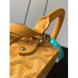 Goyard The Alto Hatbox Trunk Bag Yellow GOBS3443