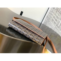 Goyard Varenne Continental Wallet Black & Tan GOBS3529