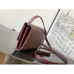 Goyard Varenne Continental Wallet Burgundy GOBS3530