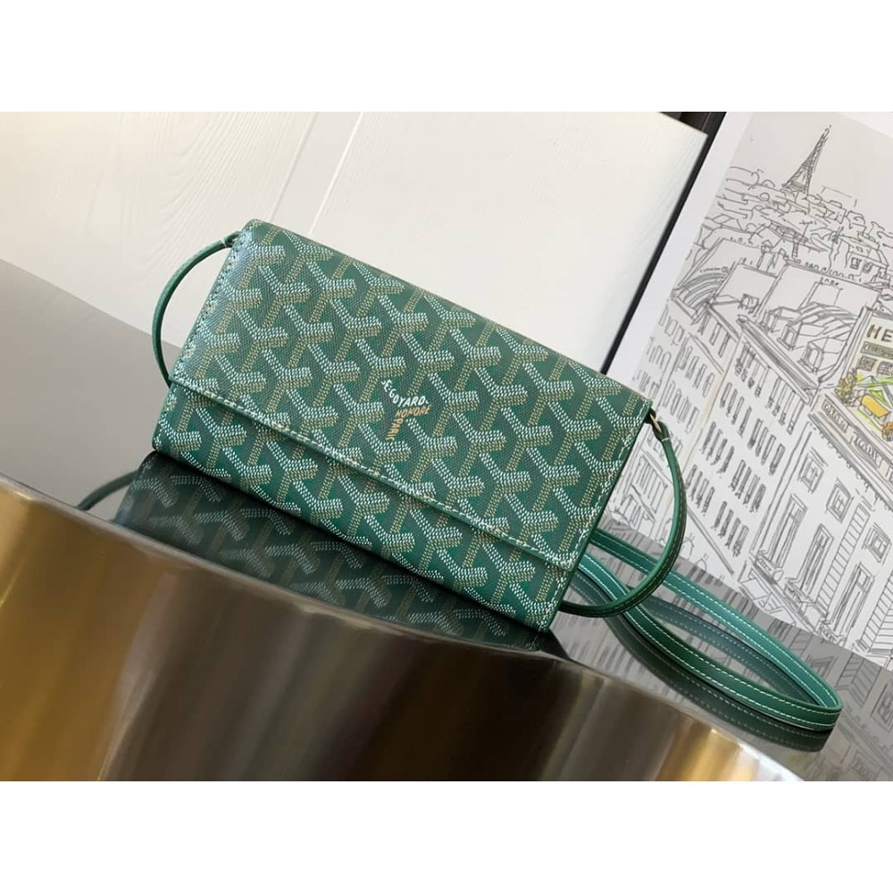 Goyard Varenne Continental Wallet Green GOBS3531