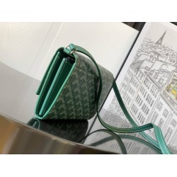 Goyard Varenne Continental Wallet Green GOBS3531