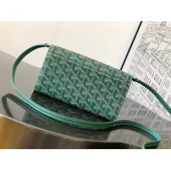 Goyard Varenne Continental Wallet Green GOBS3531