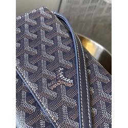 Goyard Varenne Continental Wallet Navy Blue GOBS3533