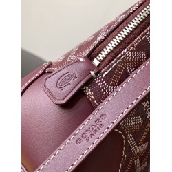 Goyard Vendome Mini Bag Burgundy GOBS3130