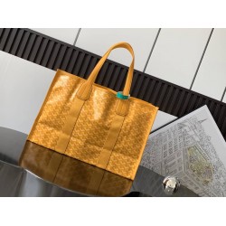 Goyard Villette MM Tote Bag Yellow GOBS3318