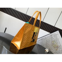 Goyard Villette MM Tote Bag Yellow GOBS3318