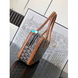 Goyard Vintage Bag Black & Tan GOBS3454