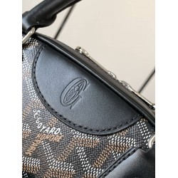 Goyard Vintage Bowling Bag Black GOBS3464