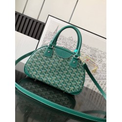 Goyard Vintage Bowling Bag Green GOBS3466