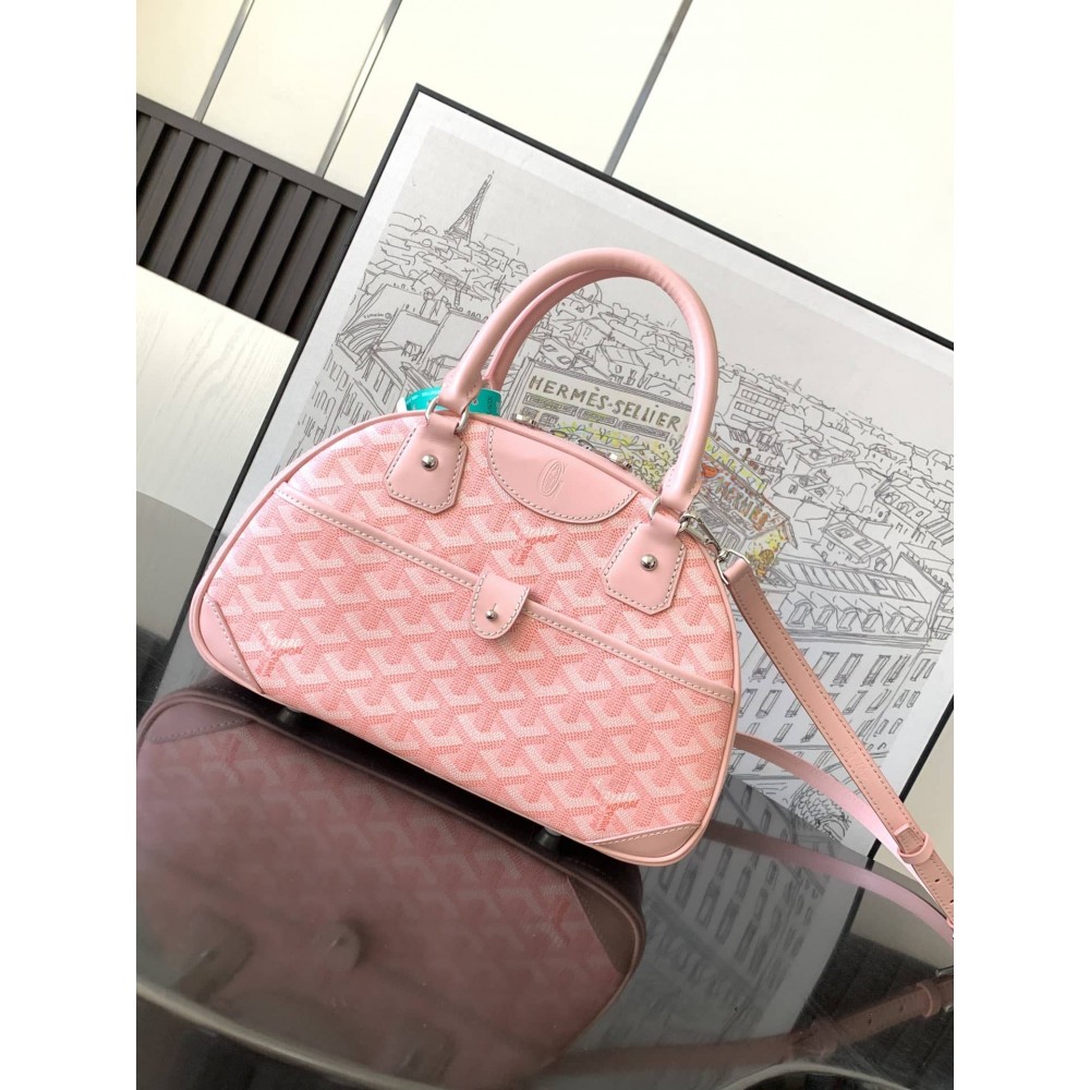 Goyard Vintage Bowling Bag Pink GOBS3469