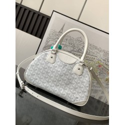 Goyard Vintage Bowling Bag White GOBS3472