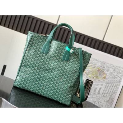 Goyard Voltaire Bag Green GOBS3321