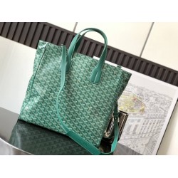 Goyard Voltaire Bag Green GOBS3321