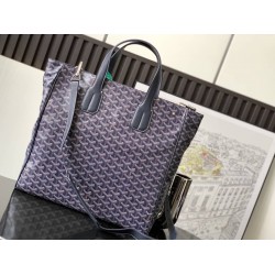 Goyard Voltaire Bag Navy Blue GOBS3323